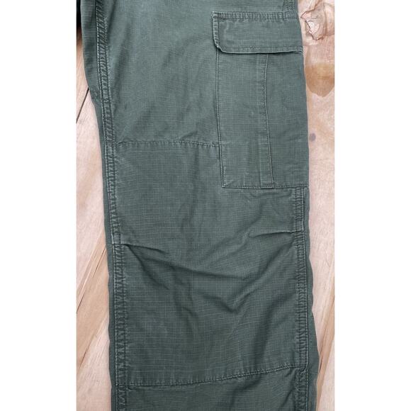 CARHARTT Military Cargo Pants Men's (Pocket) Regular Fit Olive Green SIZE 30x32 - Picture 4 of 9
